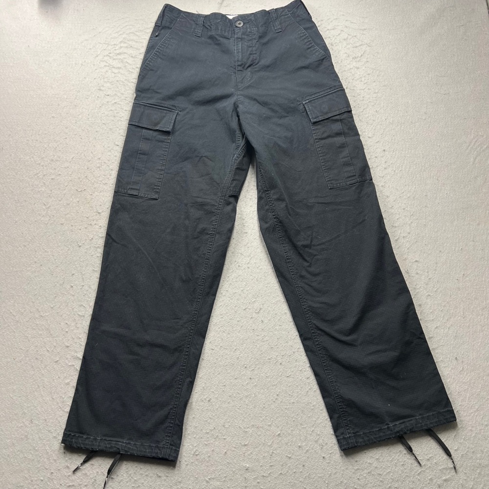 Nike SB Mens Black Ripstop Cargo Pants Size 30 CV0653-010 Skateboarding
